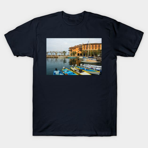 Torri del Benaco Waterfront T-Shirt by jojobob
